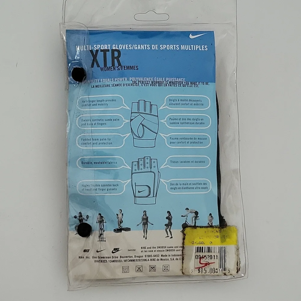Nike Women's XTR Cross Training Multi Sport Gloves, Adult Size Small 1 Pair
